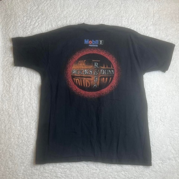 1997‎ brooks & Dunn black men's faded concert tshirt vintage band - Picture 4 of 7